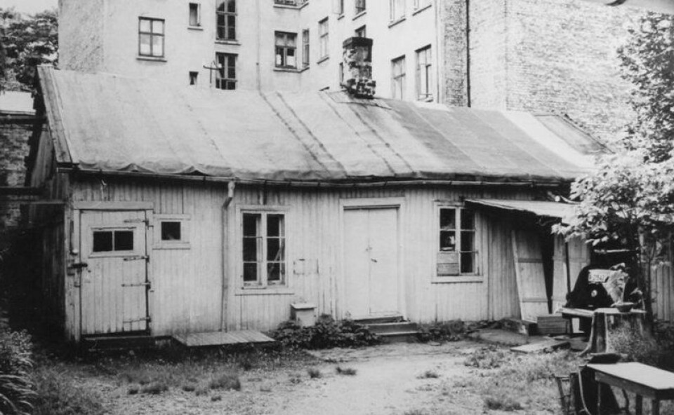 Kassesnekkeriet der Vålerengens Iderettsforening ble stiftet for over 105 år siden. VIF har naturlig nok en sentral plass i den nye boka. Foto: Digitalt museum