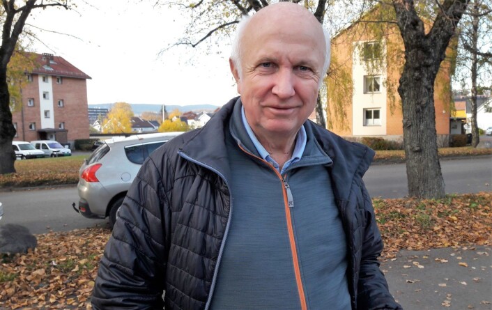 Terje Laurendz, daglig leder hos hovedsponsor Torshov Sport, kom til Skeidbanen for å delta på opprykksfesten. Foto: Anders Høilund Terje Laurendz, daglig leder hos hovedsponsor Torshov Sport, kom til Skeidbanen for å delta på opprykksfesten. Foto: Anders Høilund
