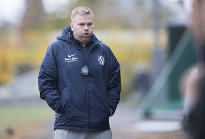 Magnus Aadland. Foto: Frigg fotball Magnus Aadland. Foto: Frigg fotball