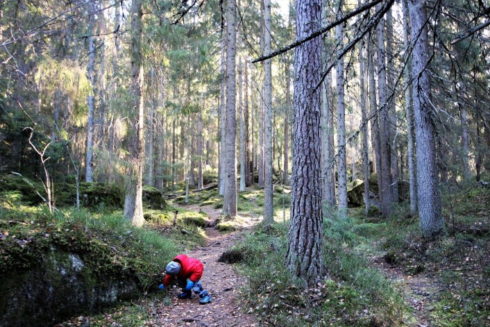 Alltid nye steder å utforske. Foto: André Kjernsli Alltid nye steder å utforske. Foto: André Kjernsli