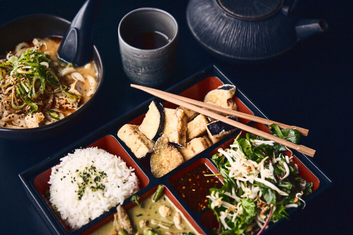 Er det en bentobox på menyen, er det egentlig ikke noe å lure på. Foto: Kristin Svanæs-Soot Er det en bentobox på menyen, er det egentlig ikke noe å lure på. Foto: Kristin Svanæs-Soot