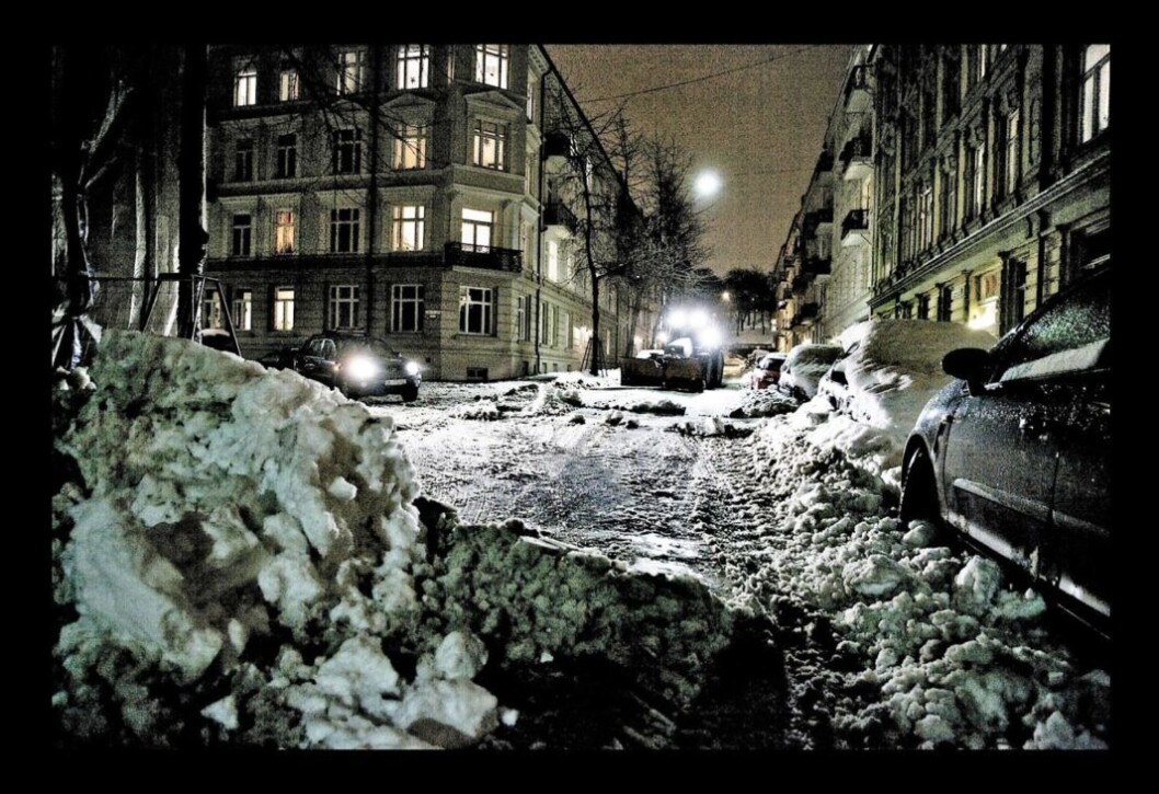 Selv om Oslos gater kunne se slik ut sist vinter, uttrykker både politiet og ambulansetjenesten at de var tilfreds med kommunens vintervedlikehold. Foto: Bymiljøetaten Selv om Oslos gater kunne se slik ut sist vinter, uttrykker både politiet og ambulansetjenesten at de var tilfreds med kommunens vintervedlikehold. Foto: Bymiljøetaten