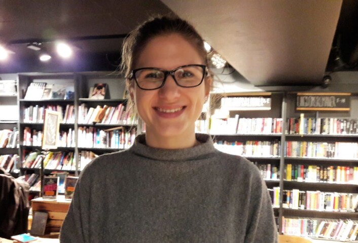 Aleksandra Kuciel fant korte programmer på NRK.no. Det hjalp henne med å lære norsk. Foto: Anders Høilund Aleksandra Kuciel fant korte programmer på NRK.no. Det hjalp henne med å lære norsk. Foto: Anders Høilund