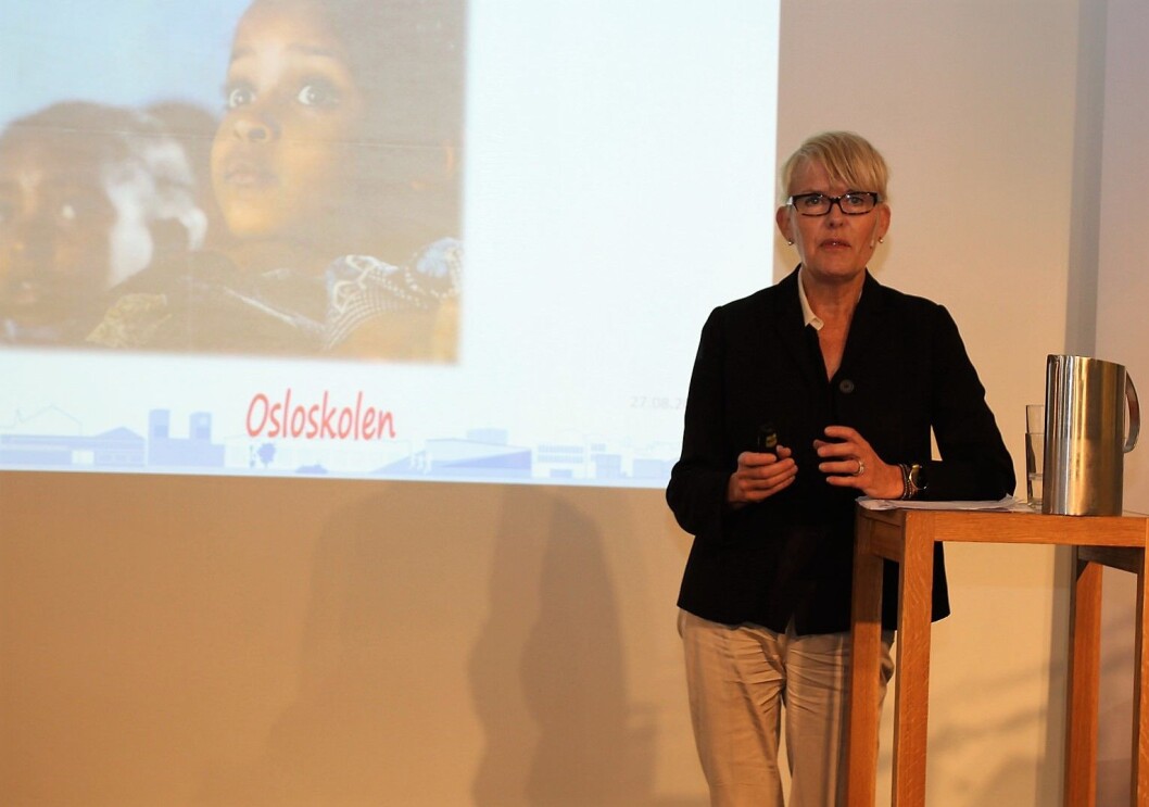 Utdanningsdirektør i Oslo, Astrid Søgnen, fratrer 1. desember. Foto: Akademikerne Utdanningsdirektør i Oslo, Astrid Søgnen, fratrer 1. desember. Foto: Akademikerne