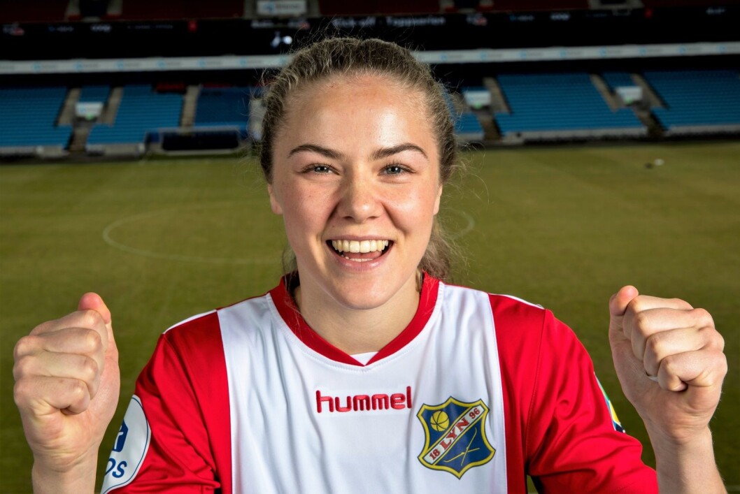 Lyn-kaptein Joanna Bækkelund jubler for fortsatt Toppserie-spill i 2019. Foto: Tore Meek / NTB scanpix Lyn-kaptein Joanna Bækkelund jubler for fortsatt Toppserie-spill i 2019. Foto: Tore Meek / NTB scanpix