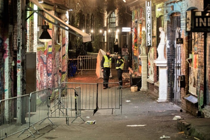 Minst to personer skal være knivstukket i Oslo natt til søndag.<br />Foto: Vidar Ruud / NTB scanpix Minst to personer skal være knivstukket i Oslo natt til søndag.<br />Foto: Vidar Ruud / NTB scanpix