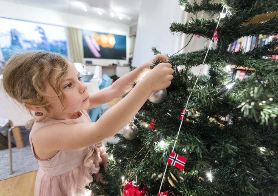 Det er riktignok en stund til de fleste pynter juletreet. Men Oslo mangler ikke juleaktiviteter de kommende ukene. Illustrasjonsfoto: Gorm Kallestad / NTB scanpix