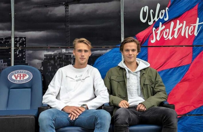 Felix Horn Myhre (t.h) og Magnus Retsius Grødem er to av unggutta som banker på døra for en fast plass i Ronny Deilas start-oppstilling neste sesong. Foto: Morten Lauveng Jørgensen Felix Horn Myhre (t.h) og Magnus Retsius Grødem er to av unggutta som banker på døra for en fast plass i Ronny Deilas start-oppstilling neste sesong. Foto: Morten Lauveng Jørgensen