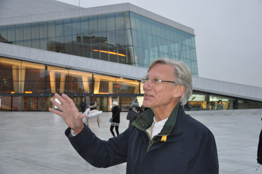 � Tenk hvilken fantastisk internasjonal kulturdestinasjon Oslo snart kan bli. Men vi må markedsføre Operaen, nye Munch-museet og det nye Nasjonalmuseet, sier James Stove Lorentzen (H). Foto: Arnsten Linstad � Tenk hvilken fantastisk internasjonal kulturdestinasjon Oslo snart kan bli. Men vi må markedsføre Operaen, nye Munch-museet og det nye Nasjonalmuseet, sier James Stove Lorentzen (H). Foto: Arnsten Linstad