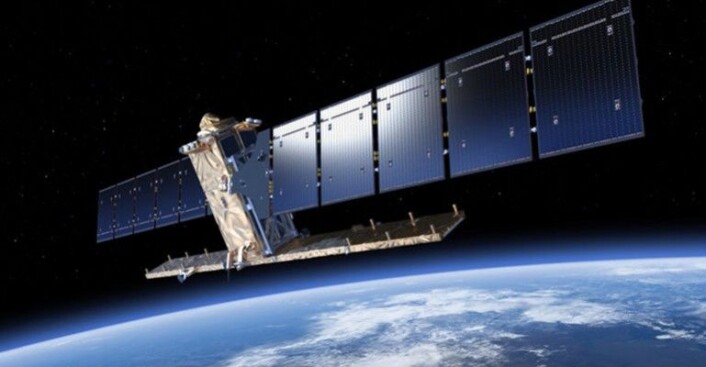 EU har romprogrammet Copernicus, som henter InSAR-data med to satellitter, kalt Sentinel-1A og Sentinel-1B. Illustrasjon: ESA EU har romprogrammet Copernicus, som henter InSAR-data med to satellitter, kalt Sentinel-1A og Sentinel-1B. Illustrasjon: ESA