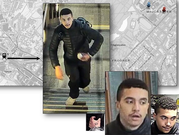 Makaveli Lindén (20) ble fotografert av et overvåkingskamera ved Skøyen stasjon da han flyktet ut av Norge etter drapet på Heikki Bjørklund Paltto (24) på Majorstua, 15 oktober. Han ble pågrepet i Frankrike en uke senere og blir trolig utlevert til Norge på nyåret. Foto: Politiet Makaveli Lindén (20) ble fotografert av et overvåkingskamera ved Skøyen stasjon da han flyktet ut av Norge etter drapet på Heikki Bjørklund Paltto (24) på Majorstua, 15 oktober. Han ble pågrepet i Frankrike en uke senere og blir trolig utlevert til Norge på nyåret. Foto: Politiet