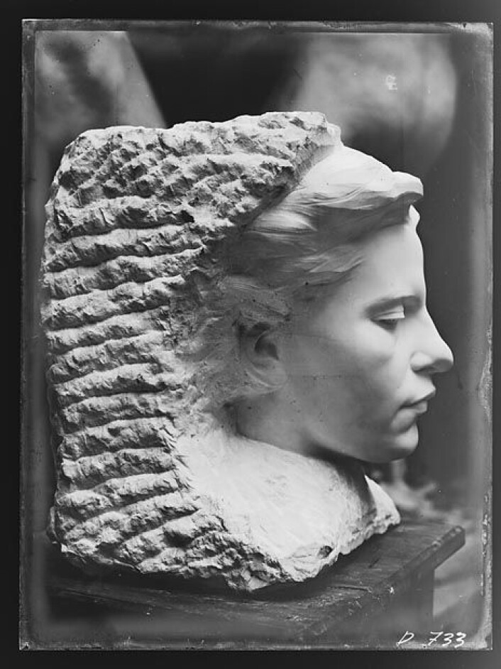 Vigeland-museet gikk ut med en etterlysning etter Kvinneportrett. Foto: Vigeland-museet Vigeland-museet gikk ut med en etterlysning etter Kvinneportrett. Foto: Vigeland-museet