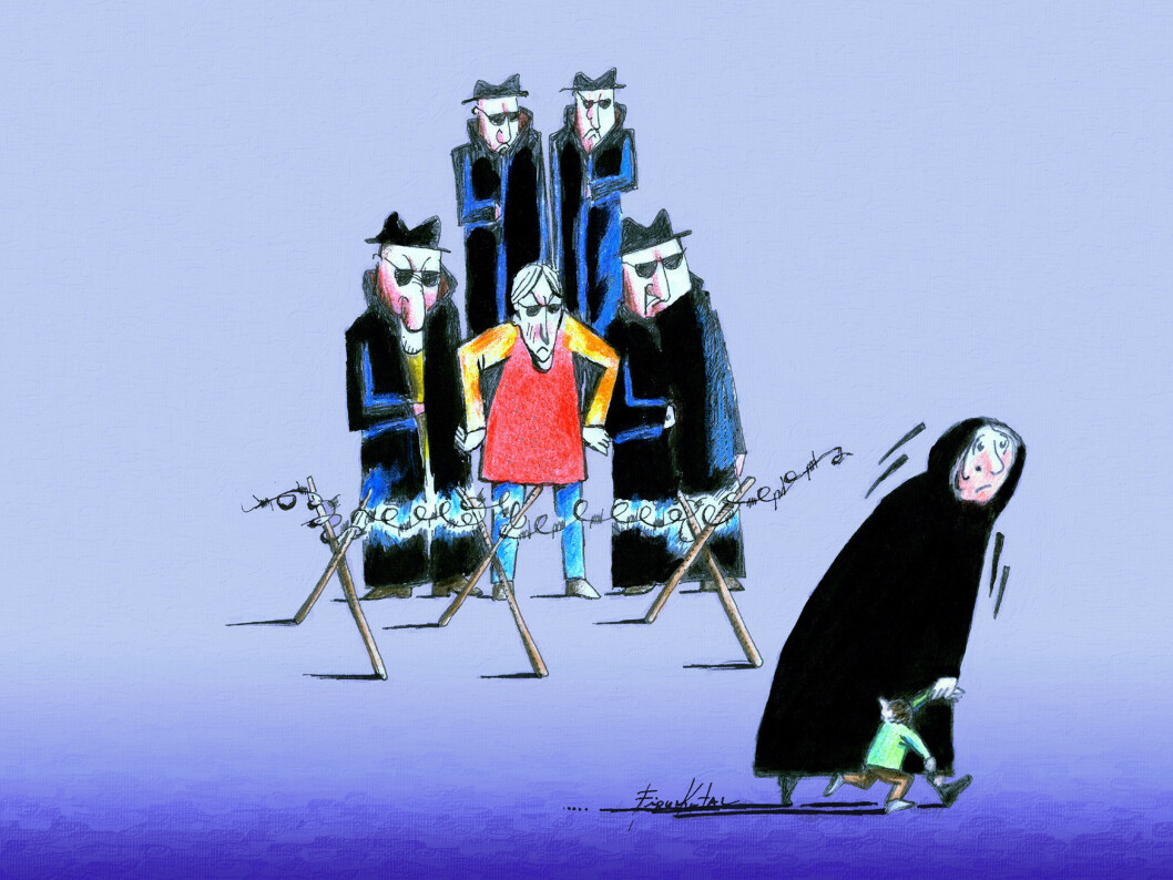 Illustrasjon: Firuz Kutal Illustrasjon: Firuz Kutal