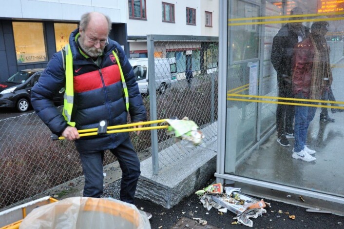 Rødt klarte å skjerme Jon Arvid og andre brukere ved Frelsesarmeens Jobben for noe av kuttet Ap, SV og MDG ville ha. Foto: Arnsten Linstad Rødt klarte å skjerme Jon Arvid og andre brukere ved Frelsesarmeens Jobben for noe av kuttet Ap, SV og MDG ville ha. Foto: Arnsten Linstad