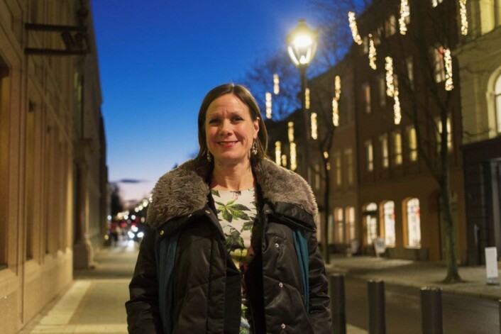 Byråd for byutvikling, Hanna E. Marcussen ønsker at flere oppdager butikker og spisesteder i Kvadraturen. Foto: Kristina Søgnebotten Lang-Ree Byråd for byutvikling, Hanna E. Marcussen ønsker at flere oppdager butikker og spisesteder i Kvadraturen. Foto: Kristina Søgnebotten Lang-Ree