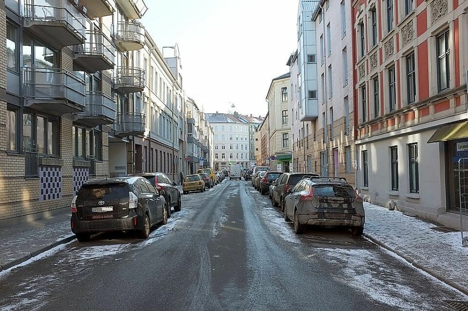 I denne gata skjedde knivstikkingen. Foto: Kjetil Ree / Wikimedia Commons