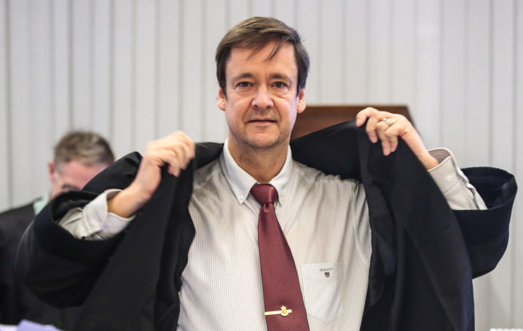 John Christian Elden er oppnevnt som forsvarer for den litauiske mannen i 30-årene. Latvieren er foreløpig siktet for drapet på en ikke navngitt person natt til lørdag. Foto: Lise Åserud / NTB Scanpix John Christian Elden er oppnevnt som forsvarer for den litauiske mannen i 30-årene. Latvieren er foreløpig siktet for drapet på en ikke navngitt person natt til lørdag. Foto: Lise Åserud / NTB Scanpix