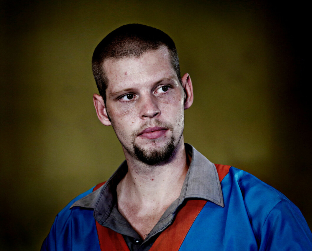 Joshua French fra Ndolo-fengselet i Kinshasa. Foto: Marte Christensen / NTB scanpix