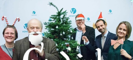 Har Venstre det morsomste julekortet i år? Se de andre Oslo-politikernes julekort her