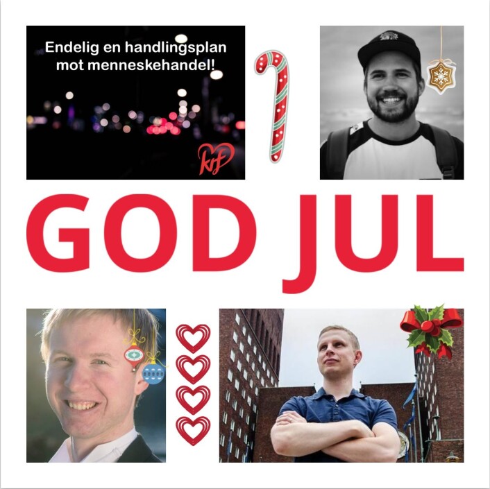 KrFs eneste bystyrerepresentant, Erik Lunde (nedert til høyre) har hatt en ekstremt hektisk måned bak seg før jul. Lunde har vært med på sonderingene som nå ender med regjeringsforhandlinger på nyåret. Foto: Oslo KrF KrFs eneste bystyrerepresentant, Erik Lunde (nedert til høyre) har hatt en ekstremt hektisk måned bak seg før jul. Lunde har vært med på sonderingene som nå ender med regjeringsforhandlinger på nyåret. Foto: Oslo KrF