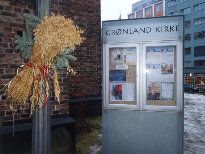 Det blir mye spennende på plakaten for Grønland kirke i jubileumsåret. I tillegg til jubileumsbok blir det konserter i kirka gjennom hele året. Foto: Anders Høilund Det blir mye spennende på plakaten for Grønland kirke i jubileumsåret. I tillegg til jubileumsbok blir det konserter i kirka gjennom hele året. Foto: Anders Høilund