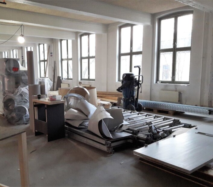 Allerede i slutten av januar kommer de første for å arbeide i Factory Tøyens cowork space. Foto: Anders Høilund Allerede i slutten av januar kommer de første for å arbeide i Factory Tøyens cowork space. Foto: Anders Høilund