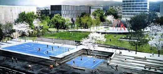 Lokalpolitikerne i bydel Grünerløkka vil ha svømmehall i den nye aktivitetsparken på Løren