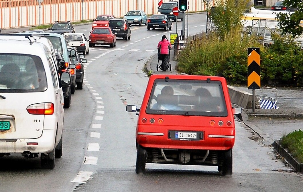 – Vi bør oppmuntre til kameratkjøring, slik at det blir færre biler på veiene. Illustrasjonsfoto: Knut Opeide / Statens vegvesen – Vi bør oppmuntre til kameratkjøring, slik at det blir færre biler på veiene. Illustrasjonsfoto: Knut Opeide / Statens vegvesen