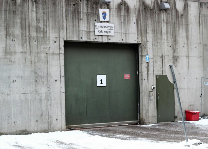 Bak murene i Oslo fengsel er det ca 250 innsatte. Foto: André Kjernsli