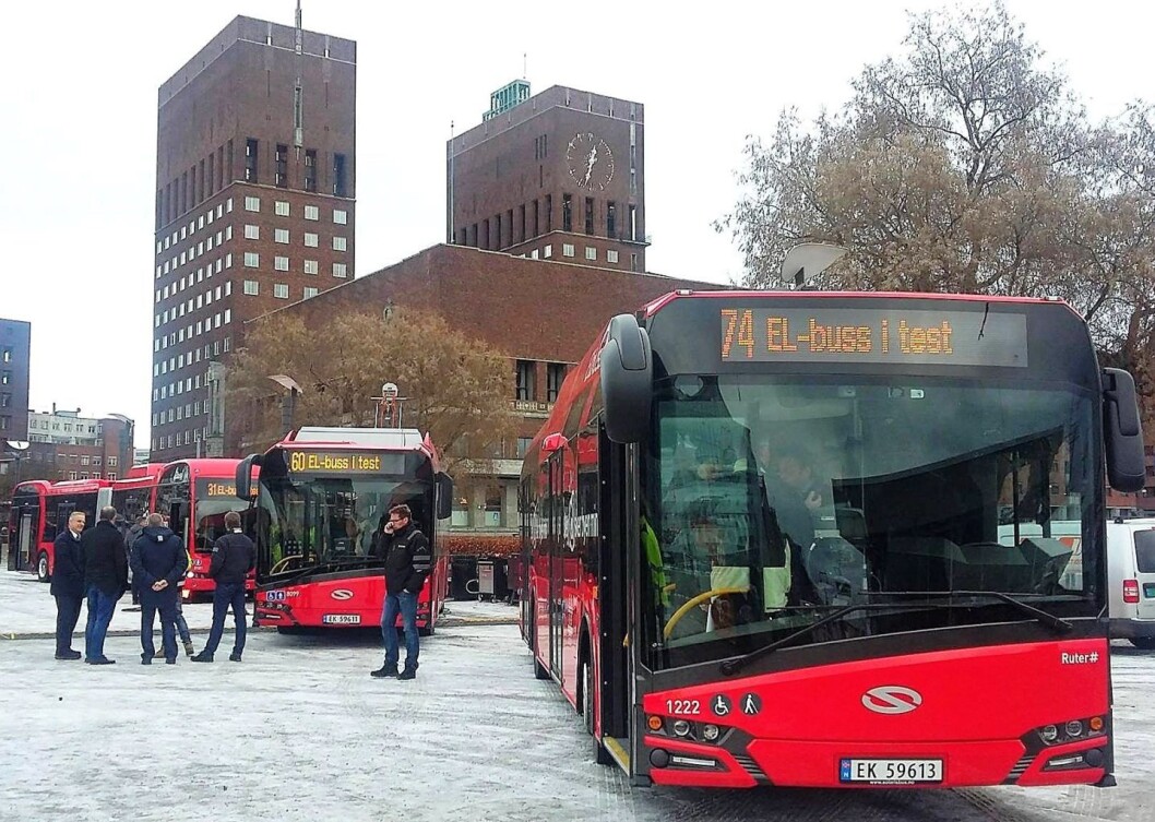 I løpet av året som miljøhovedstad vil Oslo få 70 nye elbusser, elferger til Nesodden og flere utslippsfrie byggeplasser. Foto: Irina Anca Tanase I løpet av året som miljøhovedstad vil Oslo få 70 nye elbusser, elferger til Nesodden og flere utslippsfrie byggeplasser. Foto: Irina Anca Tanase