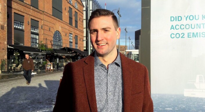 Espen Larsen-Hakkebo og Brim Explorer mener de har en perfekt båt for persontrafikk i Oslo. Foto: Anders Høilund Espen Larsen-Hakkebo og Brim Explorer mener de har en perfekt båt for persontrafikk i Oslo. Foto: Anders Høilund