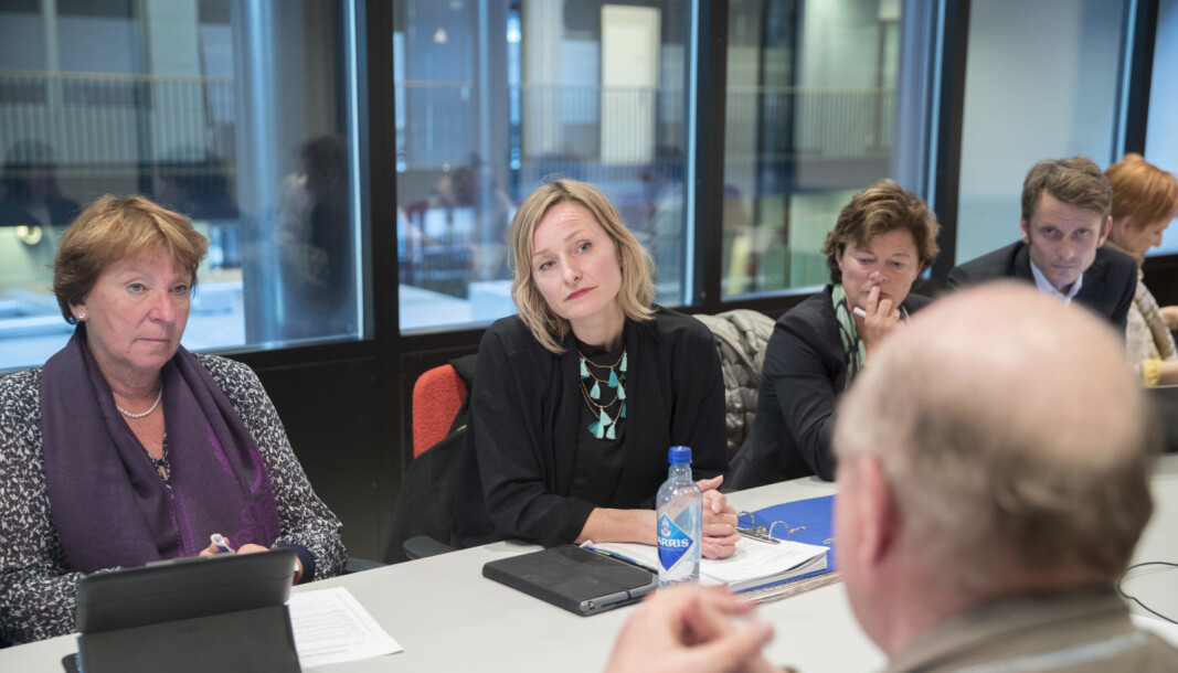 Ordfører Marienne Borgen (til v.) og byråd for oppvekst og kunnskap, Inga Marte Thorkildsen (SV), krever en barnemilliard. Ordfører Marienne Borgen (til v.) og byråd for oppvekst og kunnskap, Inga Marte Thorkildsen (SV), krever en barnemilliard.