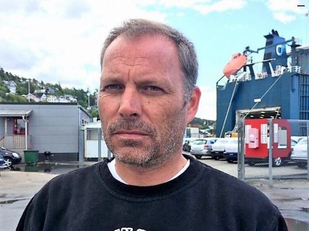 Leder for bryggearbeiderne i Oslo, Roar Langaard, synes det er jævlig å måtte legge ned driften ved lasse- og lossekontoret. Foto: Privat Leder for bryggearbeiderne i Oslo, Roar Langaard, synes det er jævlig å måtte legge ned driften ved lasse- og lossekontoret. Foto: Privat