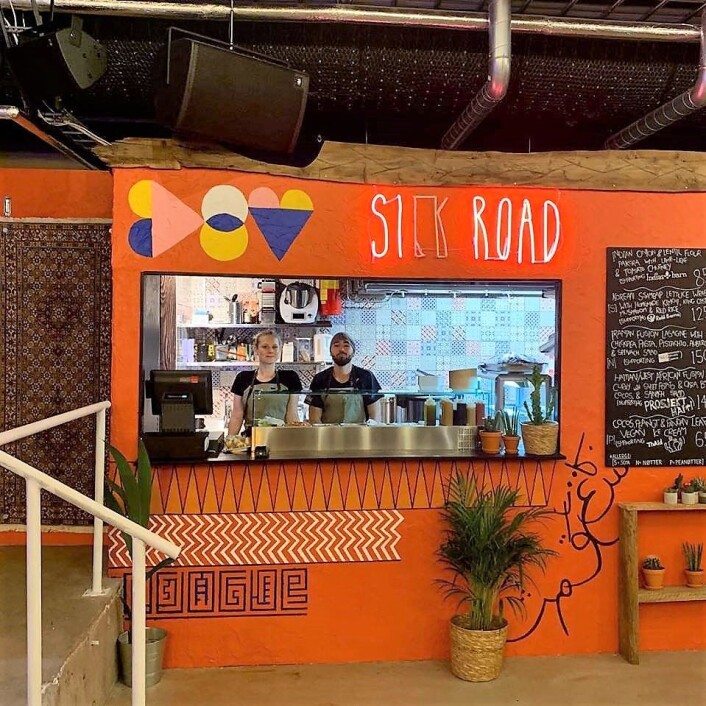 Silk road serverer vegansk mat. Foto: Silk road Silk road serverer vegansk mat. Foto: Silk road