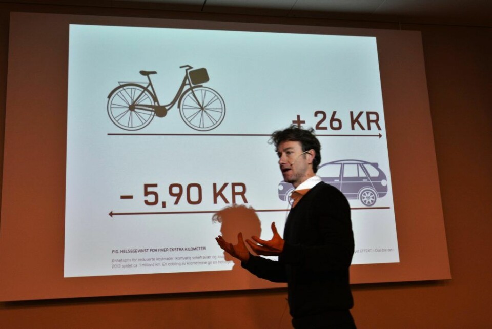 Rune Gjøs er direktør for Sykkelprosjektet i bymiljøetaten i Oslo kommune. Illustrasjonsfoto: Undervisningsbygg