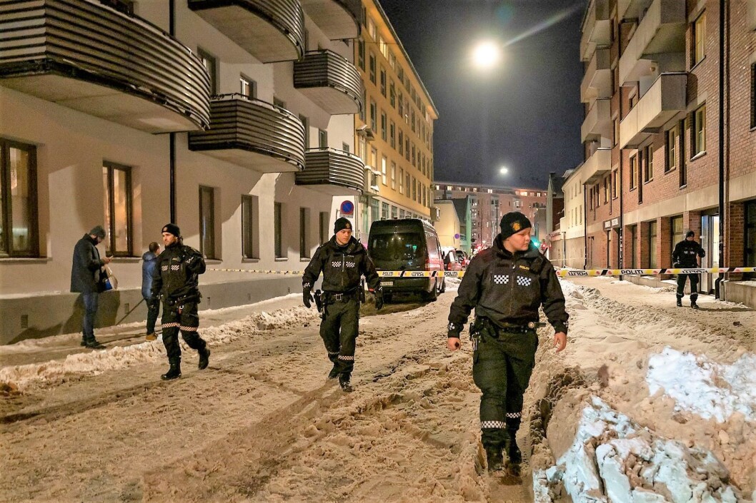 De pågrepne (17 og 19 år gamle) er siktet for drapsforsøk. Foto: Heiko Junge / NTB scanpix De pågrepne (17 og 19 år gamle) er siktet for drapsforsøk. Foto: Heiko Junge / NTB scanpix