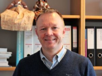 Rektor Geir Johansen håper Gamlebyen skole snart kan få en utvidelse av dagens skolegård. Foto: André Kjernsli Rektor Geir Johansen håper Gamlebyen skole snart kan få en utvidelse av dagens skolegård. Foto: André Kjernsli