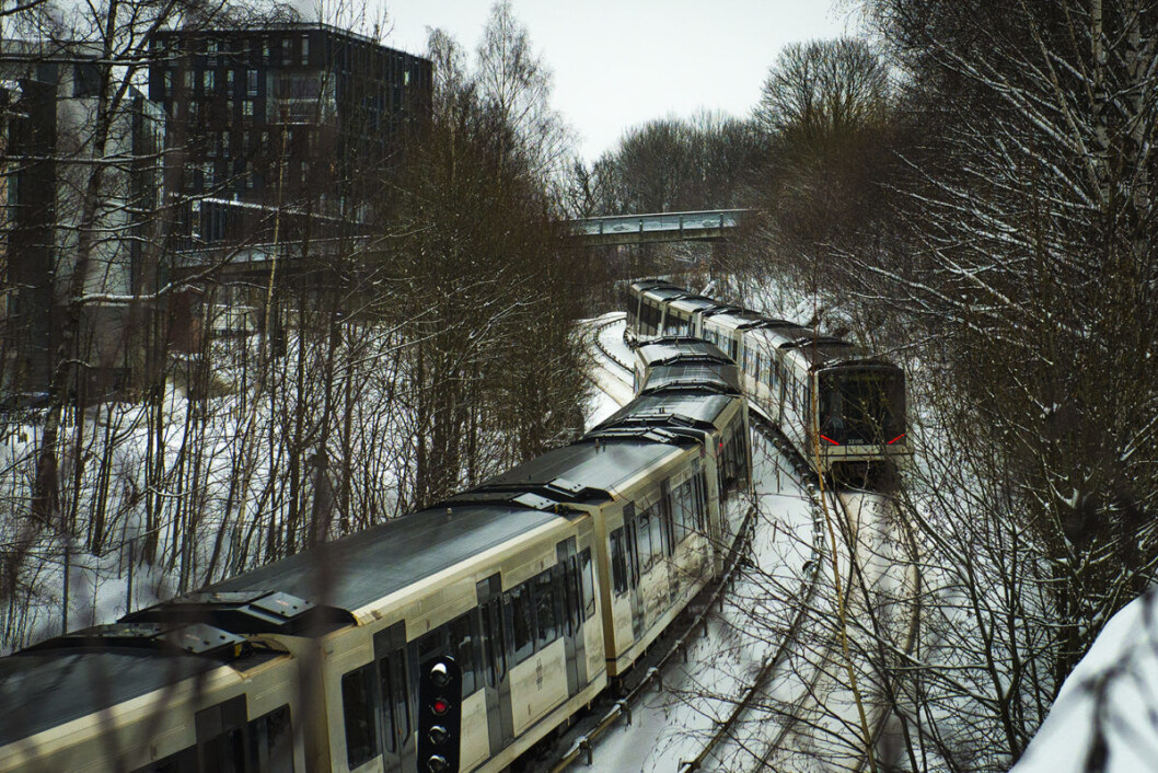 SV ønsker ikke noen forsinkelse av T-banen, sier to av SVs topptillitsvalgte i Oslo. Foto: Morten Lauveng Jørgensen SV ønsker ikke noen forsinkelse av T-banen, sier to av SVs topptillitsvalgte i Oslo. Foto: Morten Lauveng Jørgensen