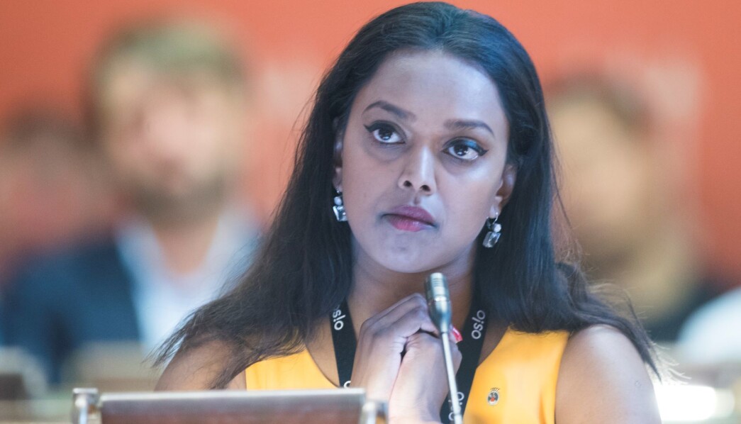 — Vi må følge dette tett politisk, sier nestleder i Oslo Arbeiderparti, Kamzy Gunaratnam. — Vi må følge dette tett politisk, sier nestleder i Oslo Arbeiderparti, Kamzy Gunaratnam.