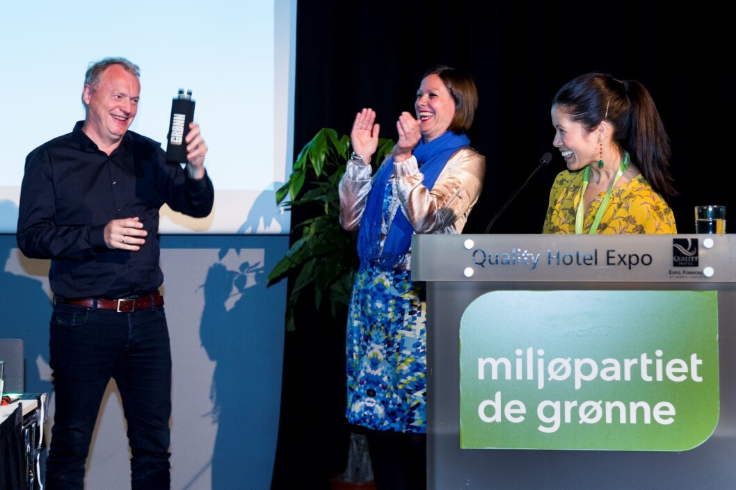 Byrådsleder i Oslo kommune Raymond Johansen (t.v), byråd for byutvikling Hanna E. Marcussen og miljøbyråd Lan Marie Berg (t.h) under MDG landsmøte i Oslo. Foto: Heiko Junge / NTB scanpix Byrådsleder i Oslo kommune Raymond Johansen (t.v), byråd for byutvikling Hanna E. Marcussen og miljøbyråd Lan Marie Berg (t.h) under MDG landsmøte i Oslo. Foto: Heiko Junge / NTB scanpix
