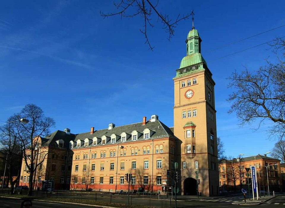 Det førtse Ullevål sykehus så dagens lys som et epiedemilasarett i 1887. Flere av dagens sykehusbygninger er fredet av Riksantikvaren. Foto: Oslo universitetssykehus