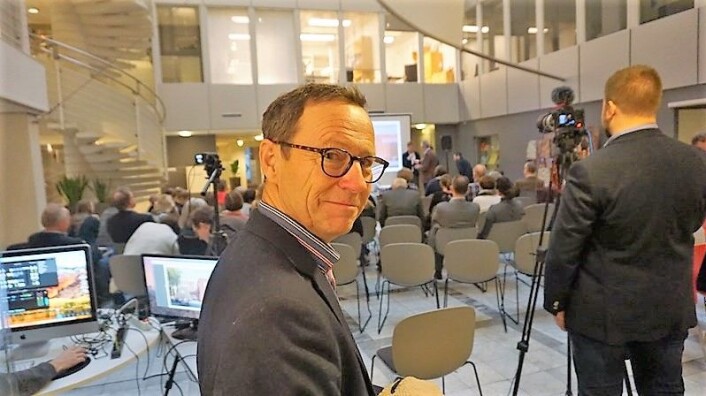Initiativtaker og kirkeverge, Robert Wright, er fornøyd med at valget falt på Oslo Hospital. Foto: Finn Folke Thorp Initiativtaker og kirkeverge, Robert Wright, er fornøyd med at valget falt på Oslo Hospital. Foto: Finn Folke Thorp
