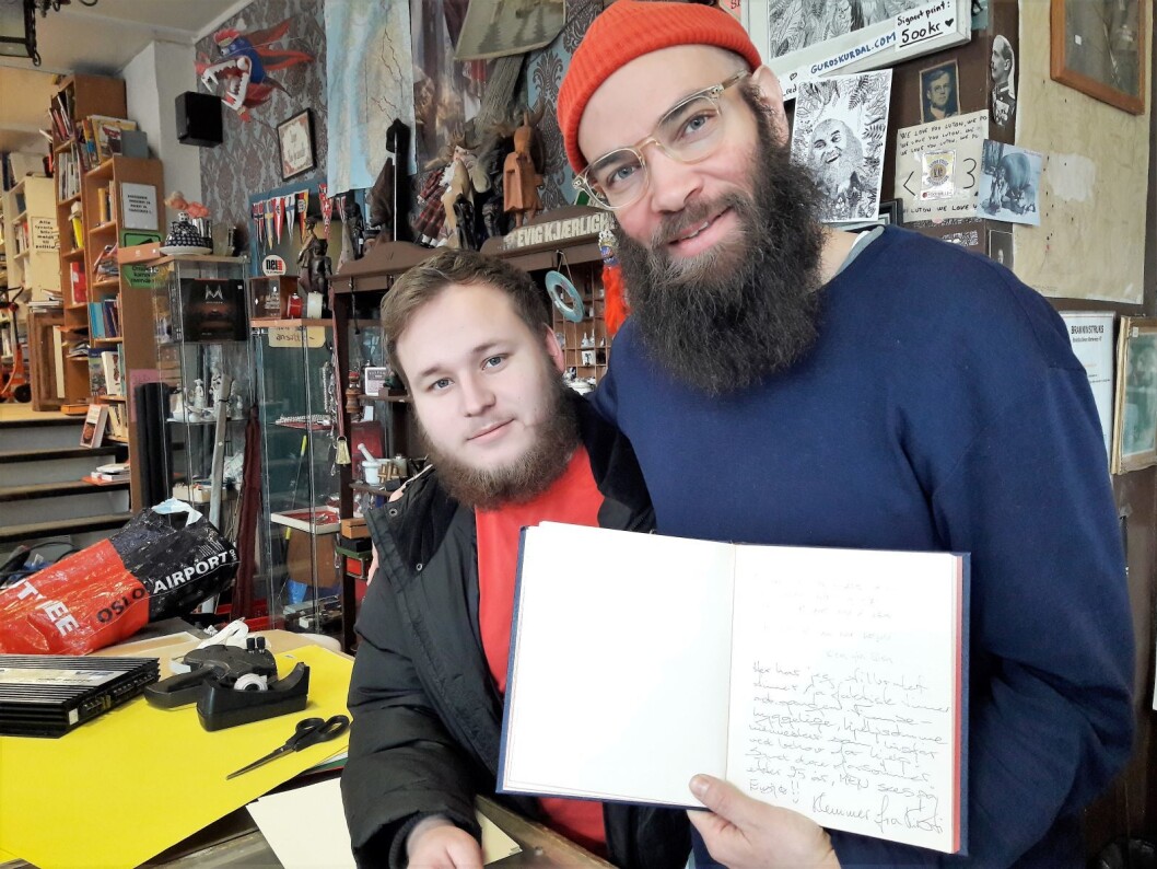 Matias Fatlin og Tom André Matias Fatlin og Tom André