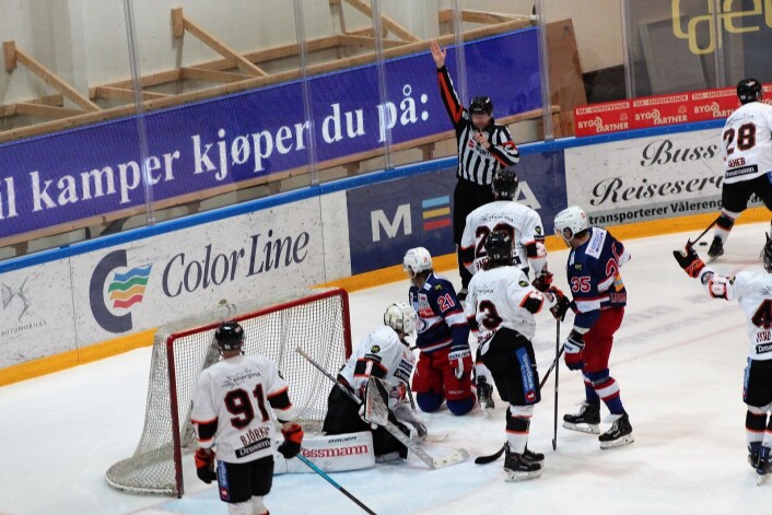 Frisk pådro seg altfor mange utvisninger. Foto: André Kjernsli Frisk pådro seg altfor mange utvisninger. Foto: André Kjernsli