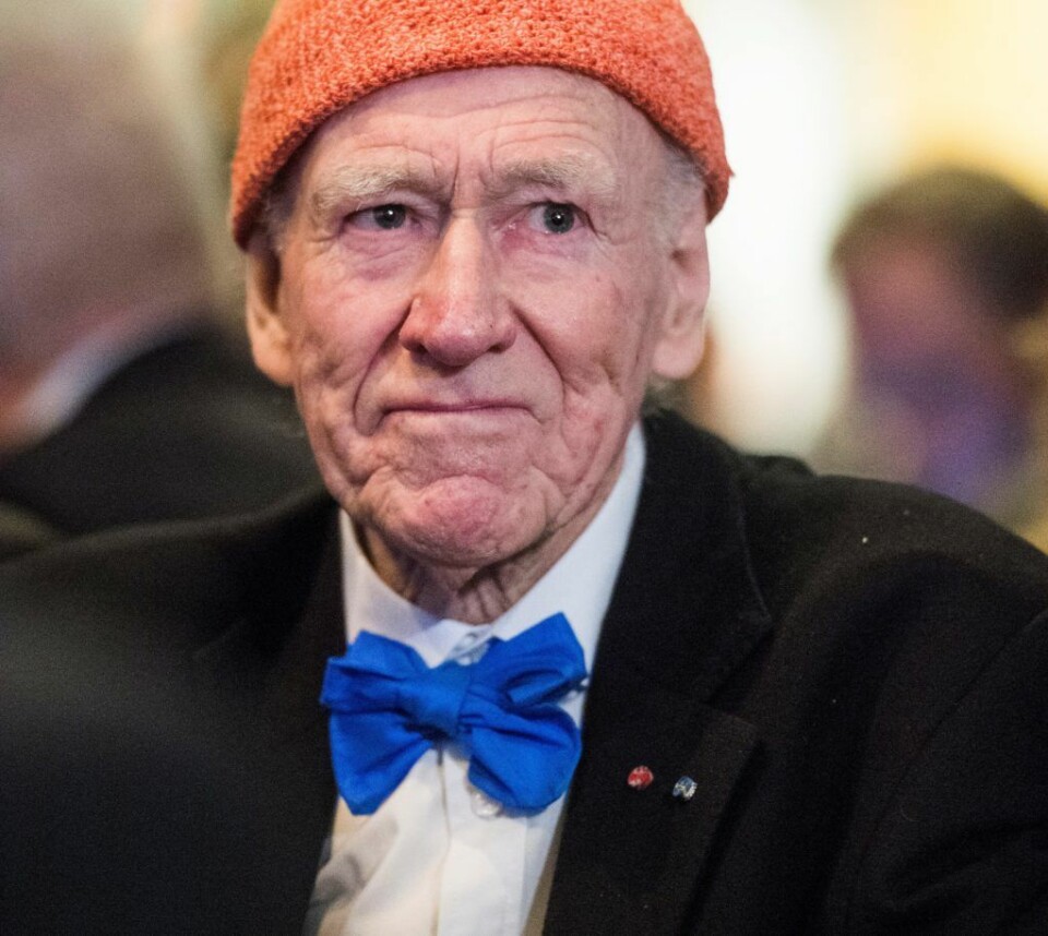 95 år gamle Olav Thon var ifølge bladet Kapital god for over 21 milliarder kroner i 2010. Foto: Jon Olav Nesvold / NTB scanpix