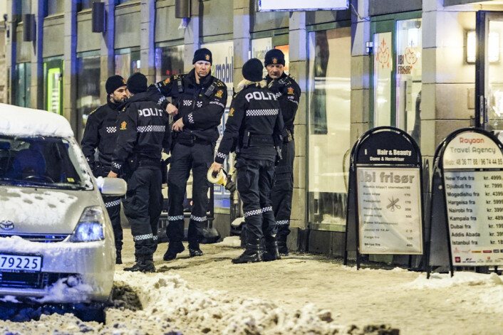 5. februar knivstakk to tenåringer en 18-åring i Motzfeldts gate. En 17-åring og 19-åring er drapssiktet og varetektsfengslet siktet for drapsforsøk. Foto: Heiko Junge / NTB scanpix 5. februar knivstakk to tenåringer en 18-åring i Motzfeldts gate. En 17-åring og 19-åring er drapssiktet og varetektsfengslet siktet for drapsforsøk. Foto: Heiko Junge / NTB scanpix
