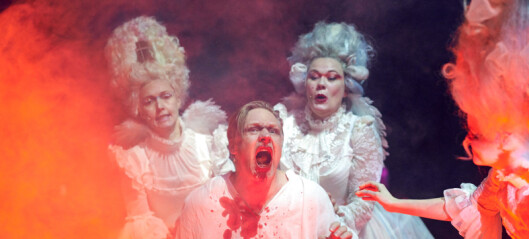 Mannsrollen selges til djevelen når Faust får en siste fest på Nationaltheateret