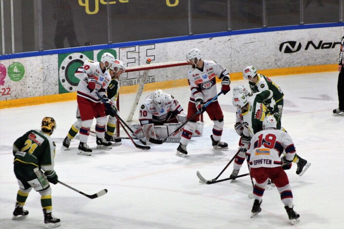 I midtperioden var hjemmelaget M/S minst like gode som Vålerenga. Foto: André Kjernsli I midtperioden var hjemmelaget M/S minst like gode som Vålerenga. Foto: André Kjernsli