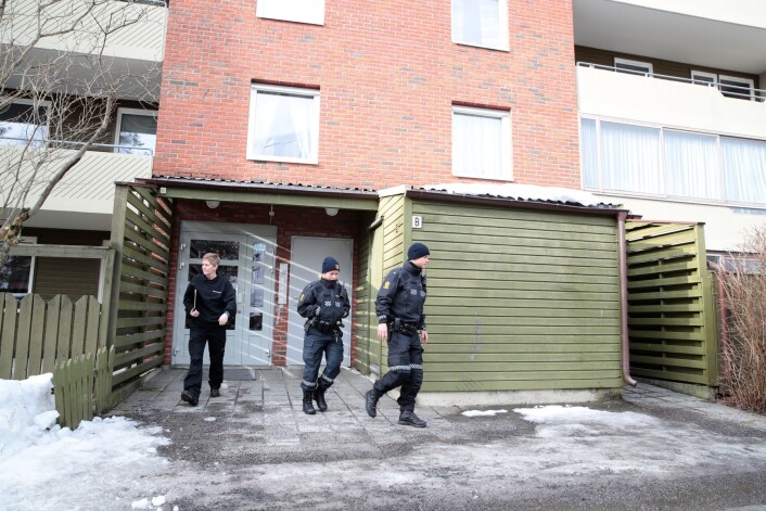 En person ble onsdag funnet drept på Ellingsrud i Oslo. Foto: Håkon Mosvold Larsen / NTB scanpix En person ble onsdag funnet drept på Ellingsrud i Oslo. Foto: Håkon Mosvold Larsen / NTB scanpix