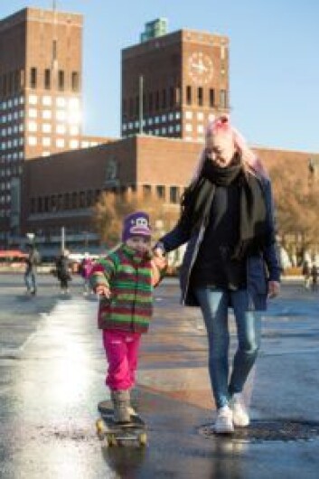 Elevene som starter i førsteklasse i osloskolen til høsten, skal være russ i en by der verken biler, byggeplasser eller forbrenning av avfall fører til klimagassutslipp. Foto: Bymiljøetaten Elevene som starter i førsteklasse i osloskolen til høsten, skal være russ i en by der verken biler, byggeplasser eller forbrenning av avfall fører til klimagassutslipp. Foto: Bymiljøetaten
